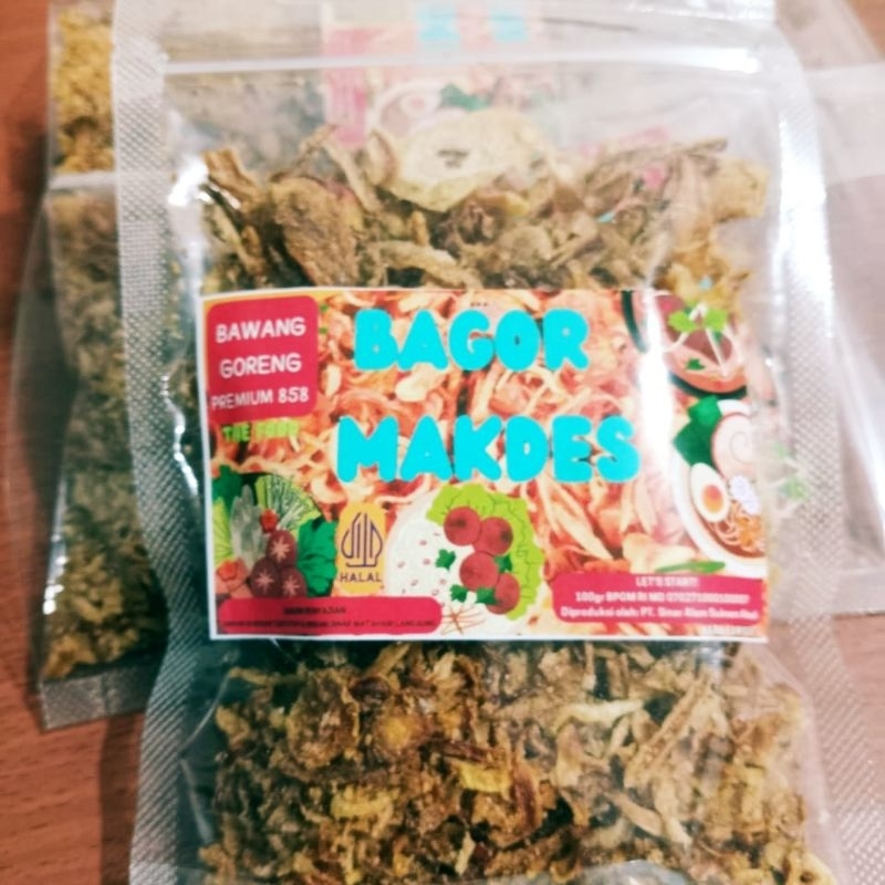 

Bawang goreng Mak Des Halal