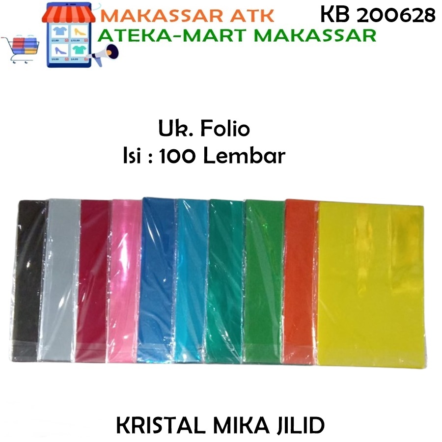 [PAK/100LBR] KRISTAL MIKA JILID SAMPUL JILID MAKALAH