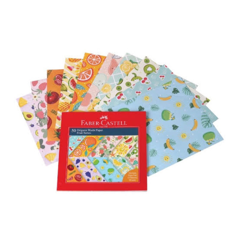 

faber castell origami washi paper - origami washi paper - kertas origami - kertas lipat motif