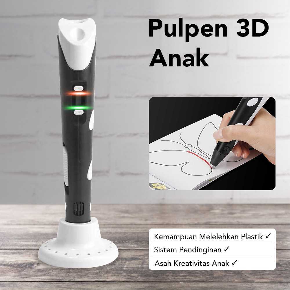 

ETIGREE Pulpen 3D Anak Printing Magic Drawing Filament EU Plug - P62-2