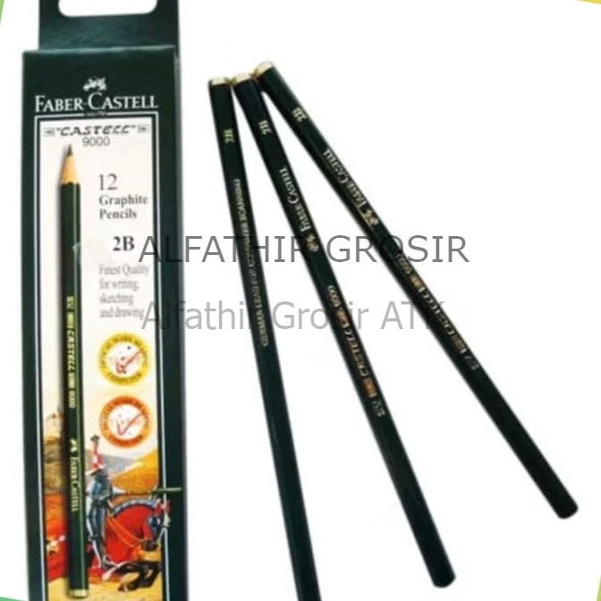 

FG2 Pensil Faber Castell 2B 1 pack 12 pcs Orinal