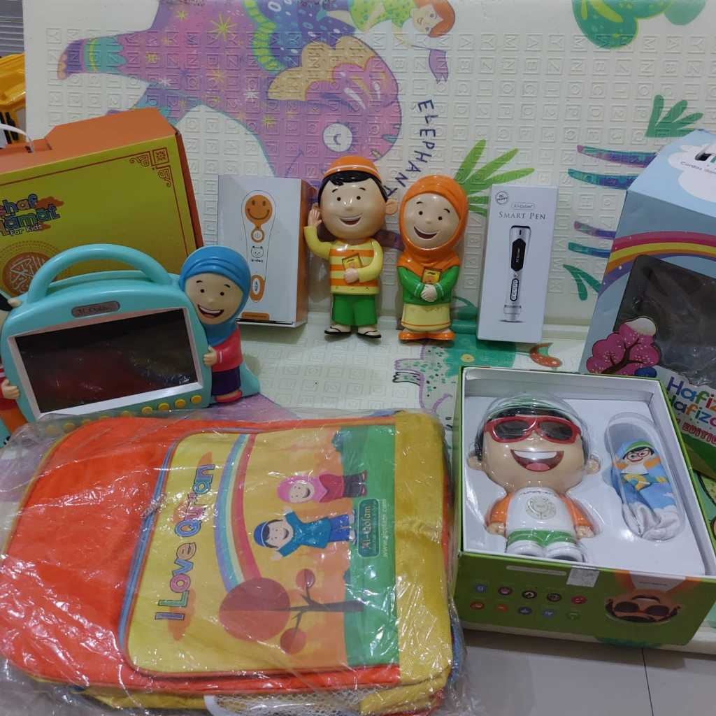 Preloved Produk Al Qolam - Smart Hafiz - Smart Pen - Super Hafiz - Hafiz HafizahTalking Doll - Flash