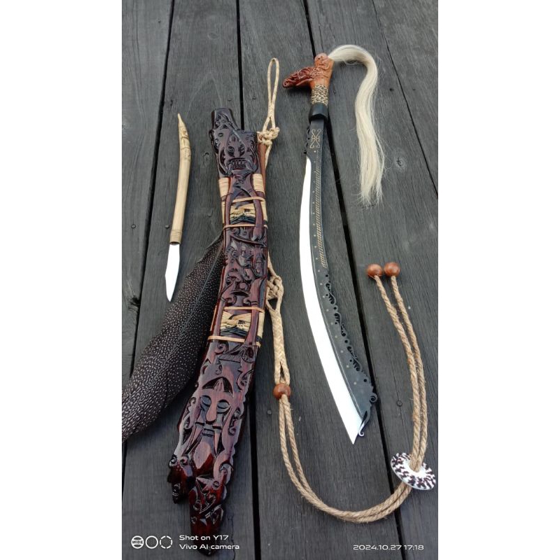 Mandau Jimpul Asli Khas Dayak Kalimantan | Murah Berkualitas | Mandau | Dayak | Borneo |
