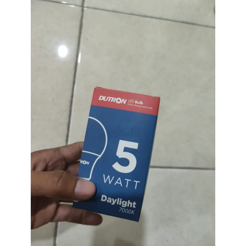 LED BULB 5 WAT DUTRON