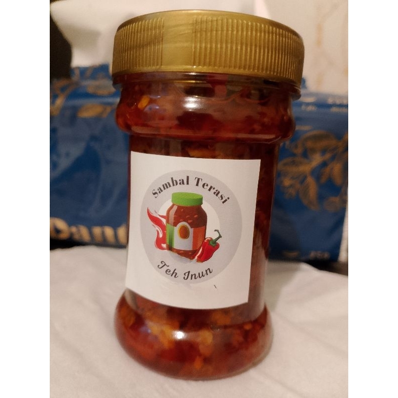 

sambal terasi teh inun