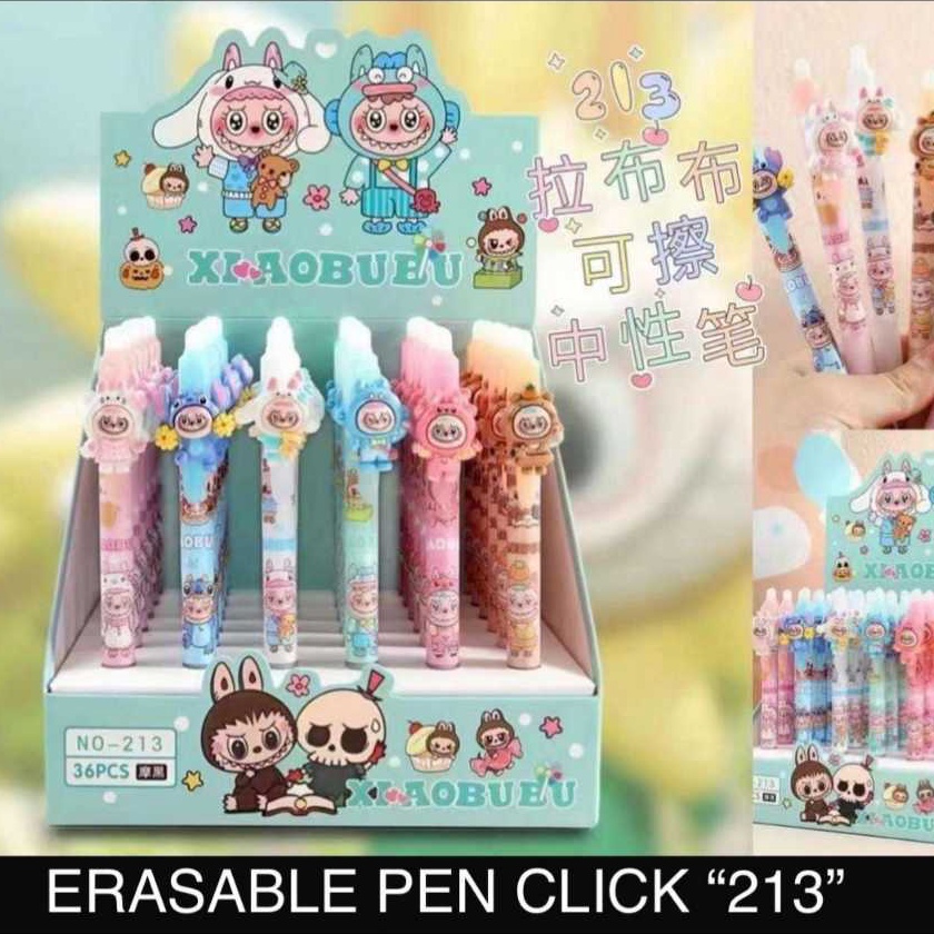 

KF7 BACA DESKRIPSI 48pc PEN GEL model CETEK KLIK MELODY CINNAMOROLL KUROMI POMPOMPURIN PENA