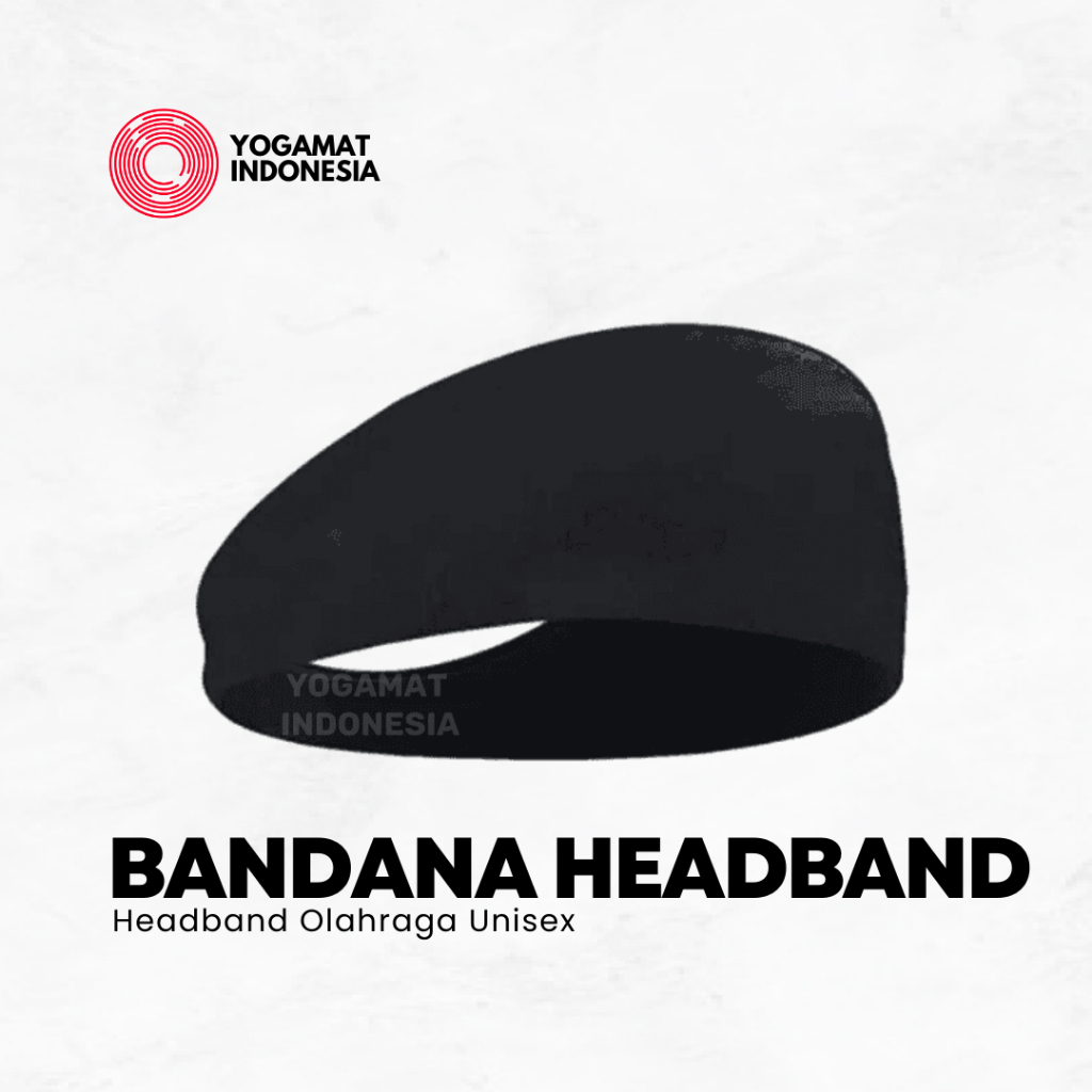 Headband Sport Pria Wanita Bandana Olahraga / Bandana Headband Olahraga Elastic