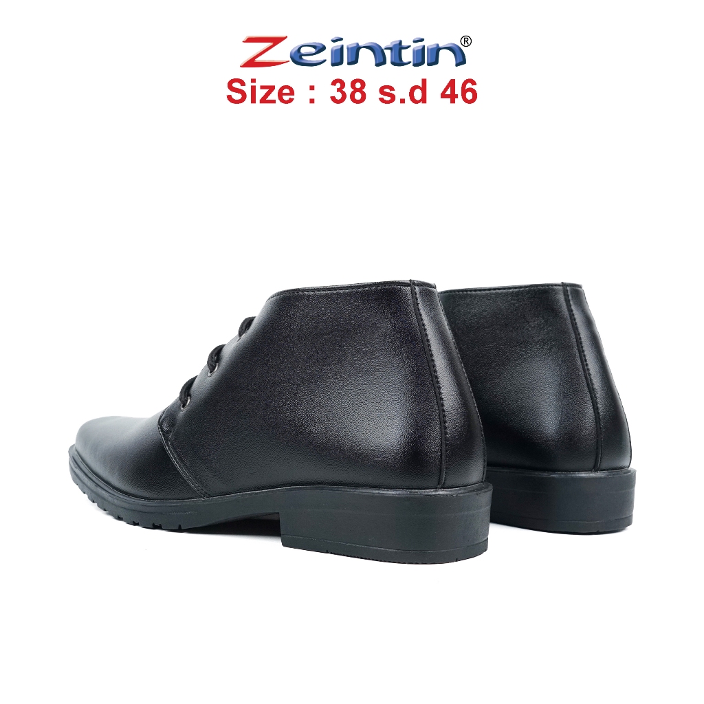 PALING DICARI Zeintin - Sepatu Pria Semi Boot Pantofel Pria Boots Casual Bahan Kulit Sintetsis