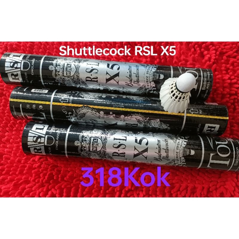 Shuttlecock KOK RSL X5 ORIGINAL BADMINTON BULUTANGKIS