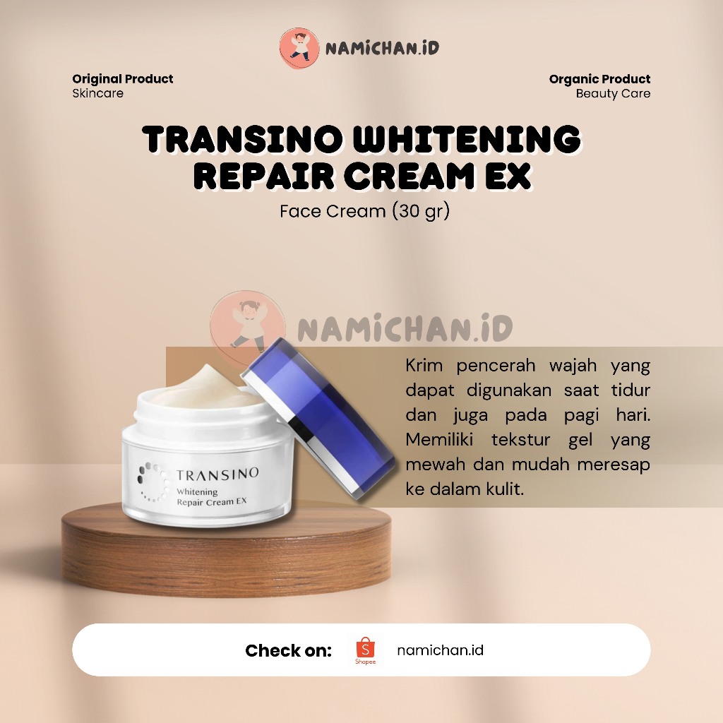 [ PO Japan ] Transino Whitening Repair Cream EX 30gr Japan | Transino Original Jepang