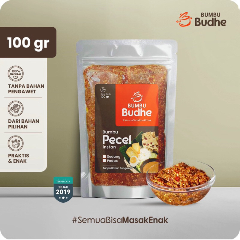 

Bumbu Budhe - Sambel Pecel Instant 100 gr