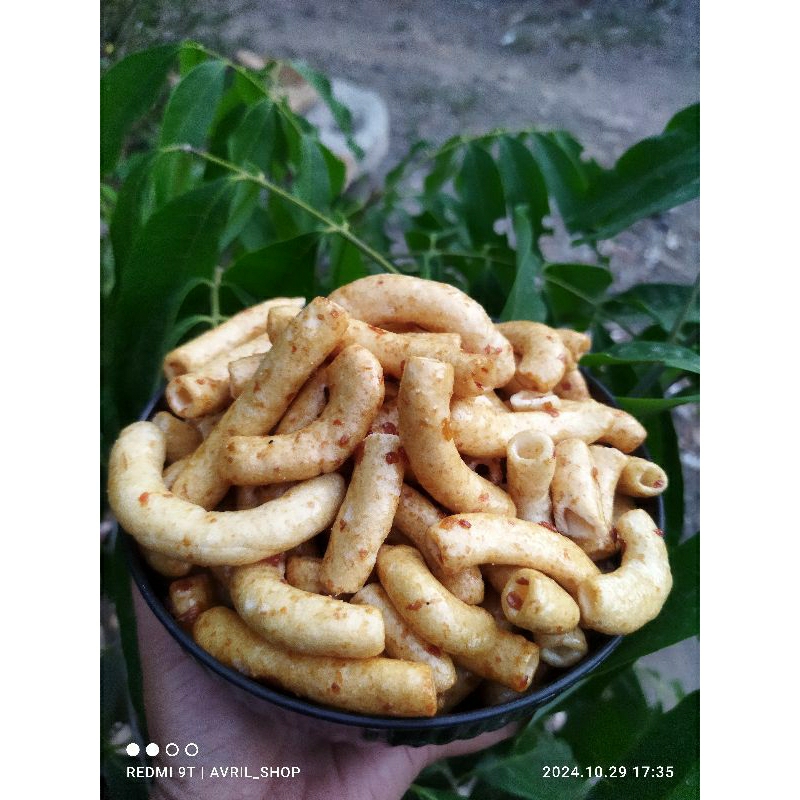 

makaroni bumbu rujak/makaroni pedas manis