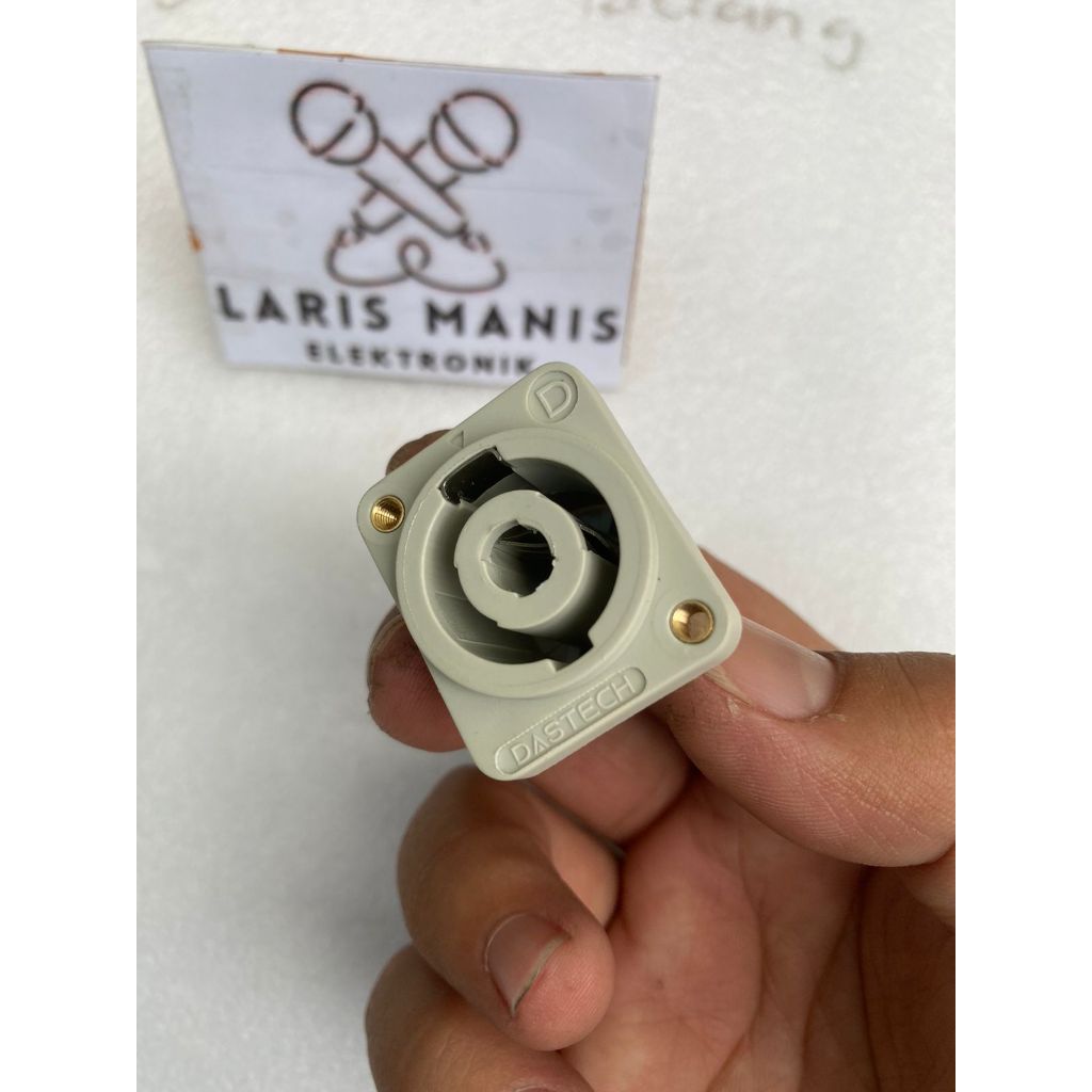 Soket Spikon Dastech DSC008 Socket Speakon DSC 008 Original Dastech Female Soket Cewek Konektor Spea