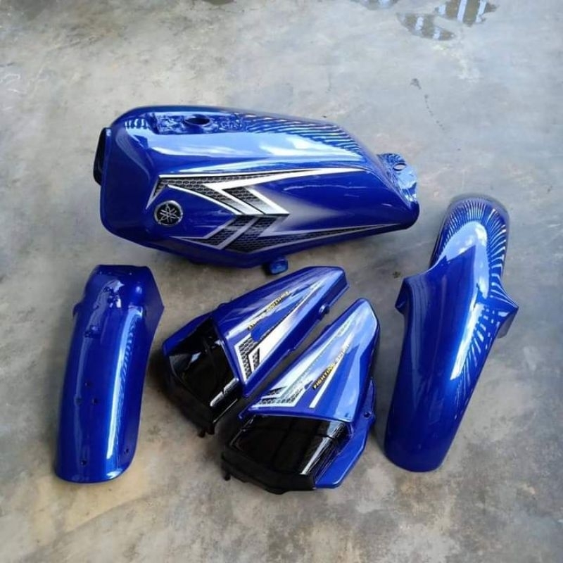 BODY  BODI TANGKI FULL SET RX KING RX KING NEW BIRU 2002-2008