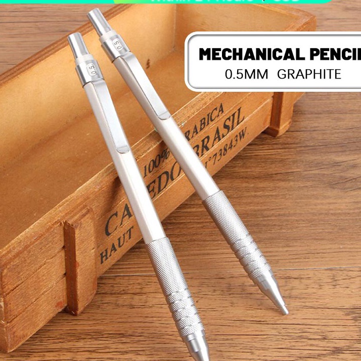 

Terbaik 5 mm Pensil Mekanik Metal Mechanical Drafting Pencil dengan Pusat Gravitasi Rendah Untuk Sekolah Kantor Pensil Mekanik pentel Pencil graph gear