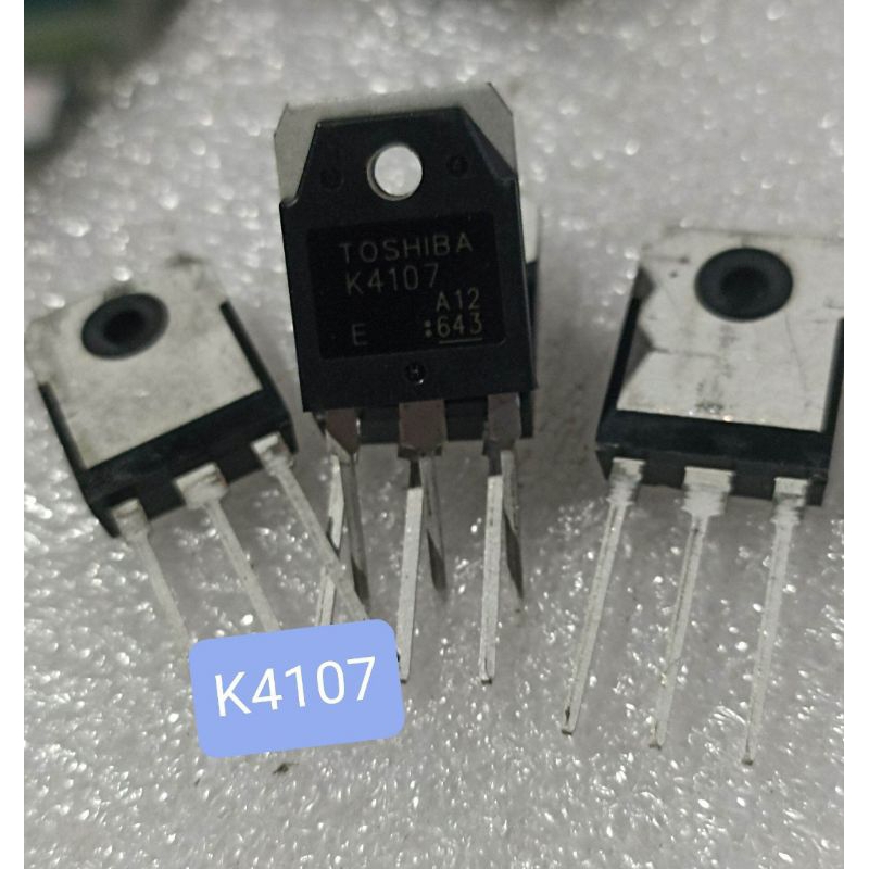 TRANSISTOR K4107 TOSHIBA ORIGINAL K 4107 ORI SK4107 SK 4107 ASLI INVERTER MESIN LAS