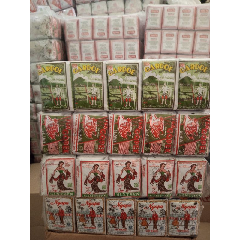 

racikan teh solo 40pcs gopek nyapu sintren gardu
