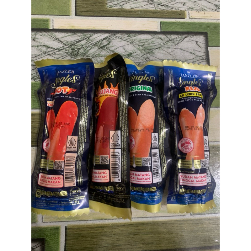 

(PROMO) sosis kanzler singles murah exp aman