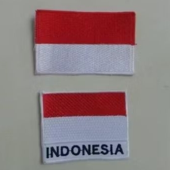 

Bet merah putih/Bagde dada Indonesia (UK.8cm×5cm)