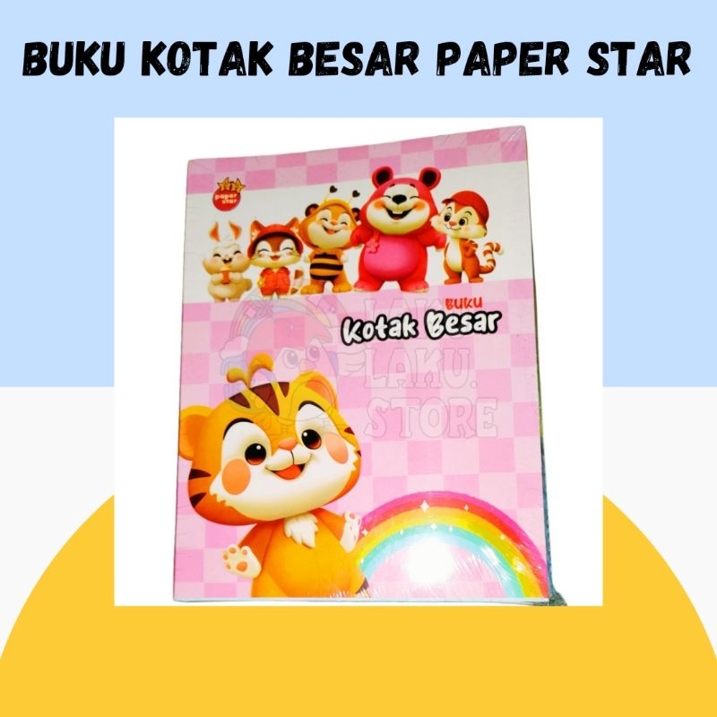 

[1PAK] BUKU KOTAK BESAR 38 LEMBAR/ BUKU KOTAK BESAR 38/ BUKU KOTAK BESAR PAPER STAR