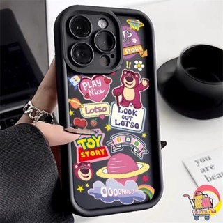 SS966 Case Casing Bear Lotso Softcase Casing Hp Compatible For ITEL A04 A05S A50 A50C A60 A70 S23+ S