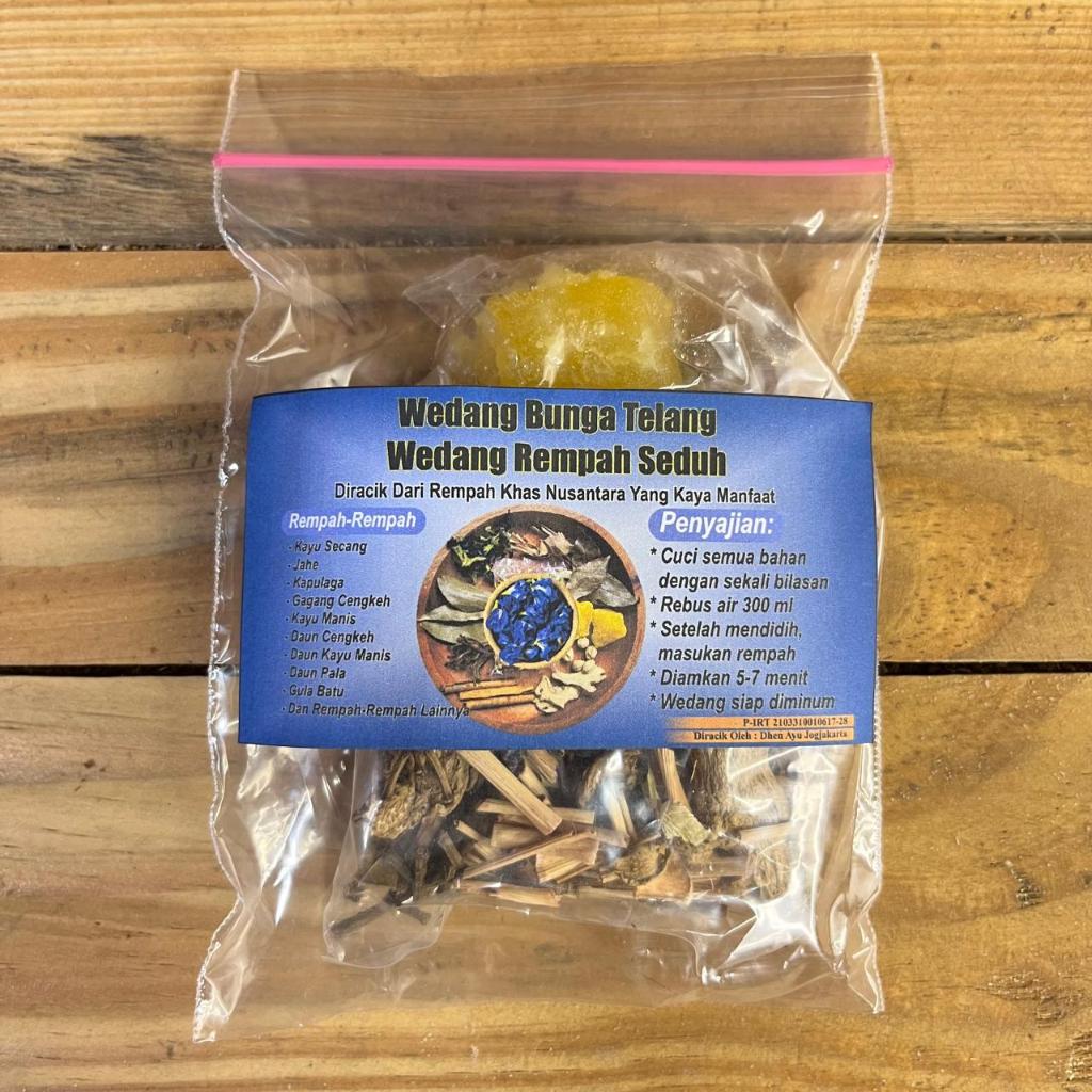 

Jamu Herbal Wedang Rempah Seduh Bunga Telang Obat Tradisional Khas Nusantara