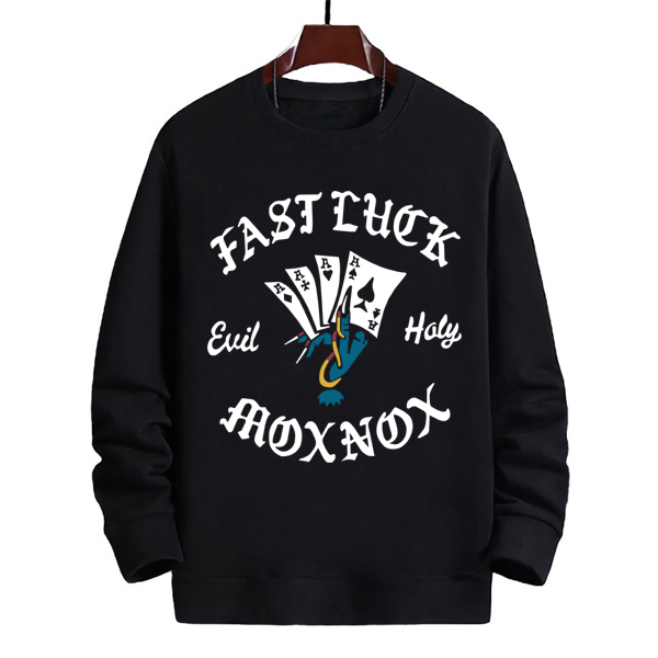 LANGSUNG ORDER AJA | READY STOCK | Sweater Saintpain Casual Fashion Crewneck Bahan Cotton Fleece