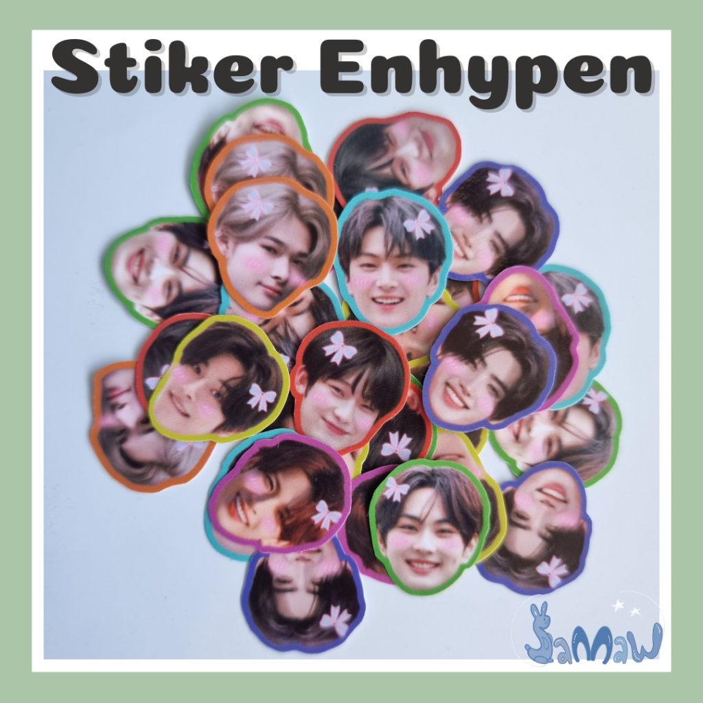 

Stiker Enhypen Dekorasi | Stiker Lucu | Stiker KPop