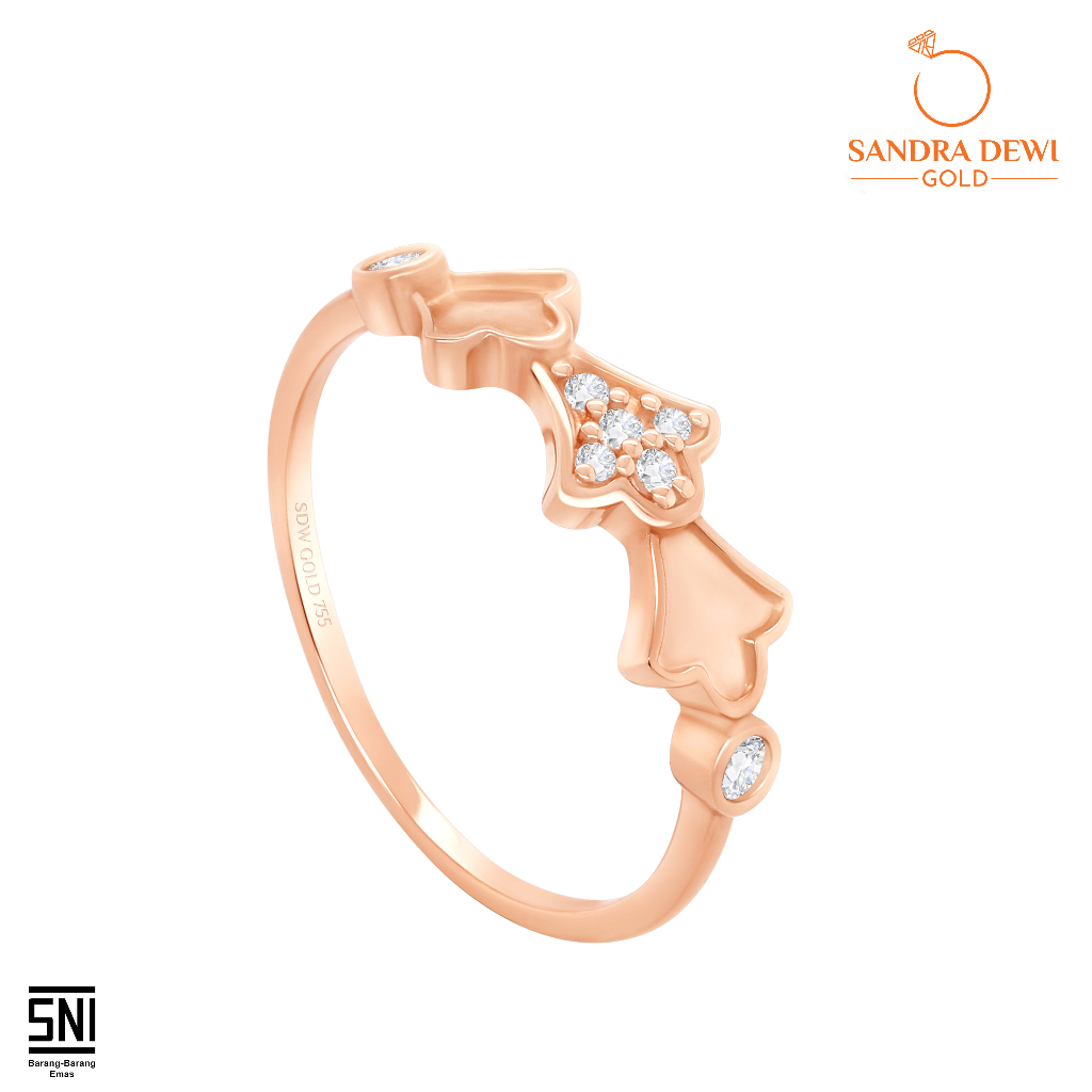 Cincin Sandra Dewi Gold Victoria Collection RI200342