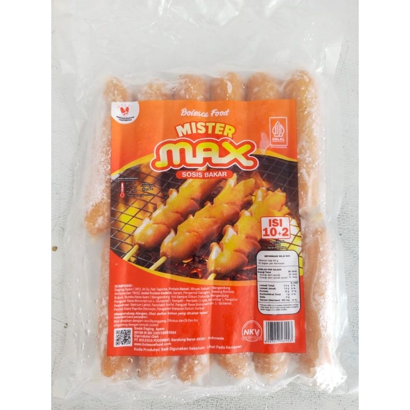 

SOSIS BAKAR MASTER MAX ISI 12