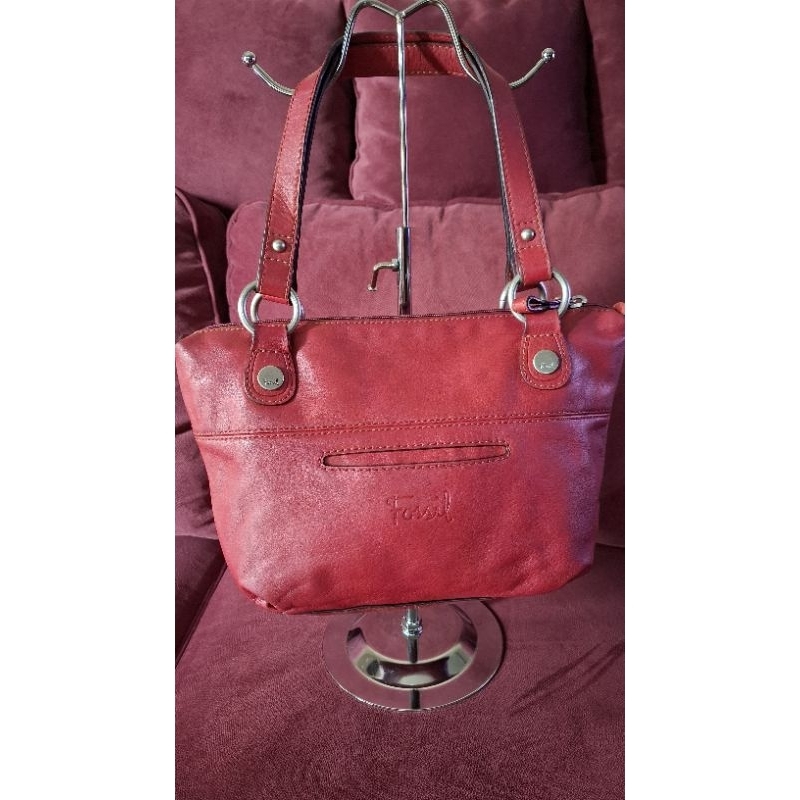 Fossil tote bag long live vintage pre🩷 original