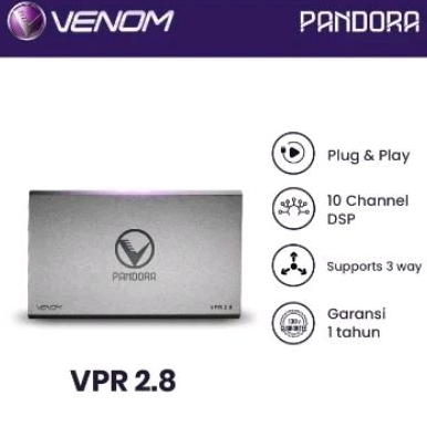 Processor Venom Pandora VPR 2.8 - Venom Pandora VPR 2.8 DSP 10 Channel - Digital Signal Processor Ve