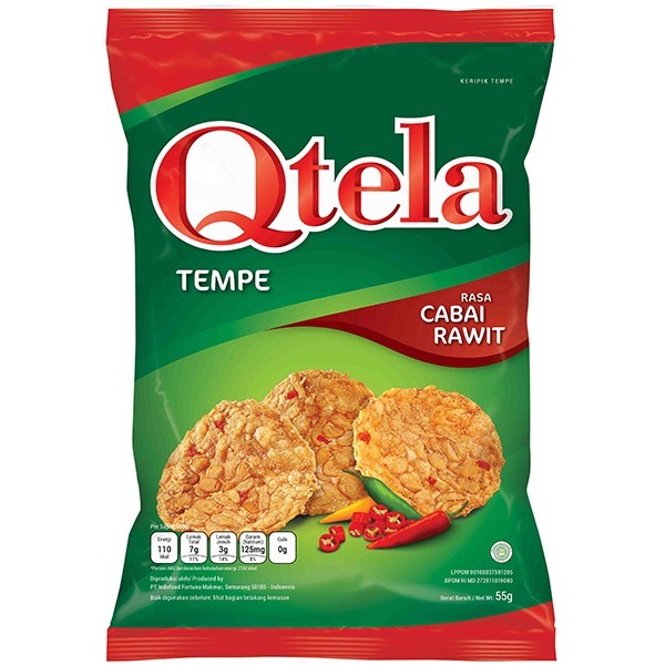 

Qtela Tempe Cabai Rawit 55 g