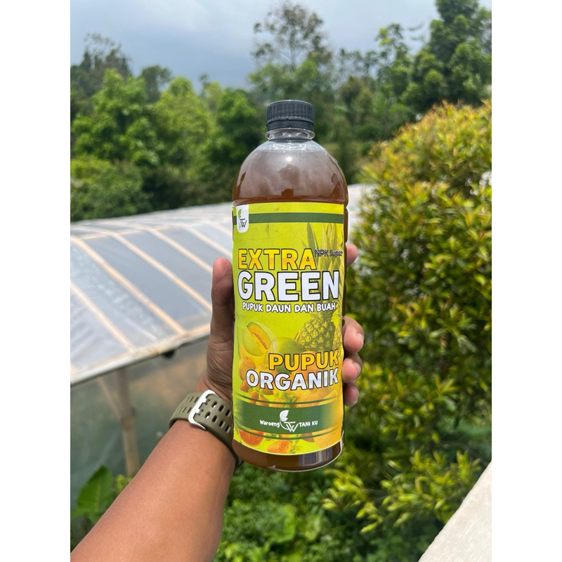 PUPUK CAIR NPK CAIR EXTRA GREEN PUPUK DAUN DAN BUAH 1 L