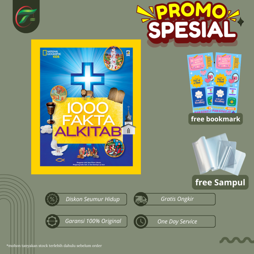 National Geographic Kids: 1000 FAKTA ALKITAB