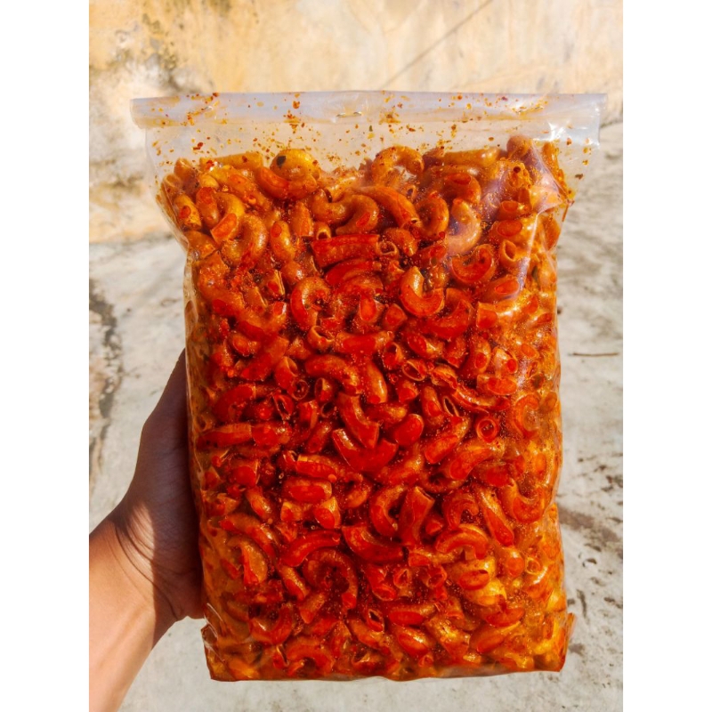 

MAKARONI KRIUK Pedas Original Daun Jeruk 1KG