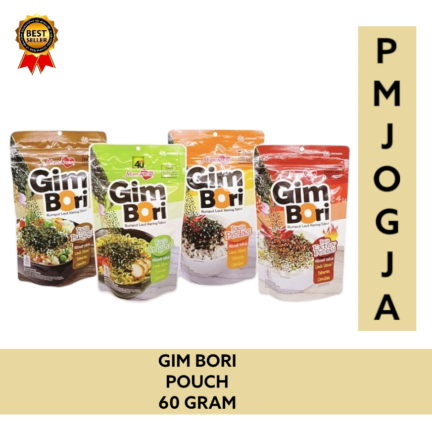 

MamaSuka Gim Bori Nori Tabur 60gr Pedas bulgogi original xtra all varian Pouch