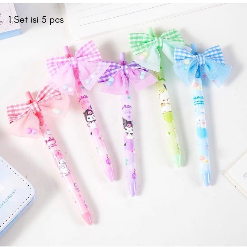 

PULPEN PITA SANRIO TERBARU / MELODY KUROMI CINNAMOROL POCHA