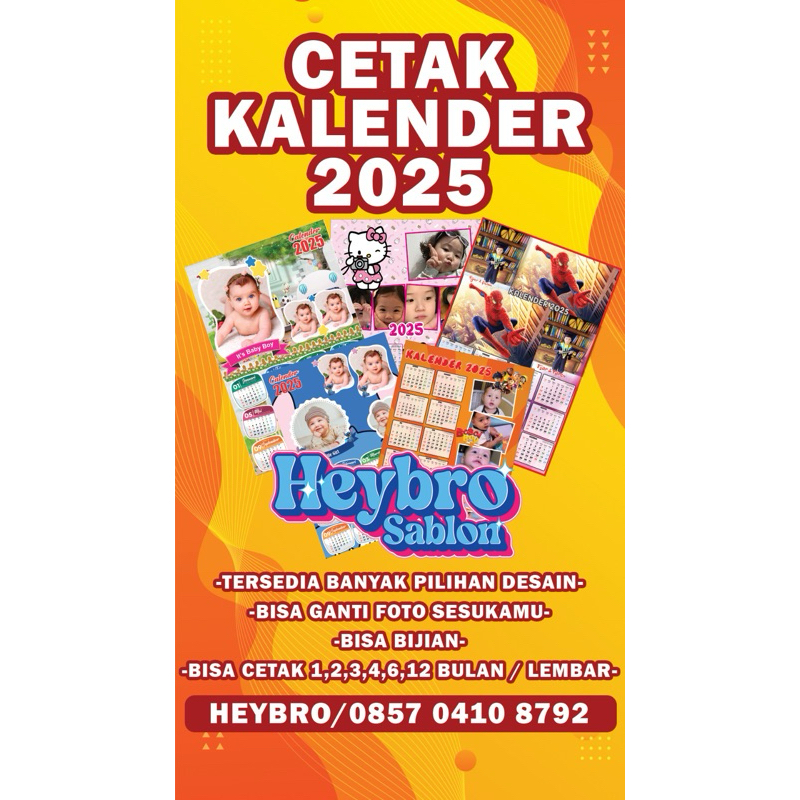 

cetak kalender custom desain suka suka