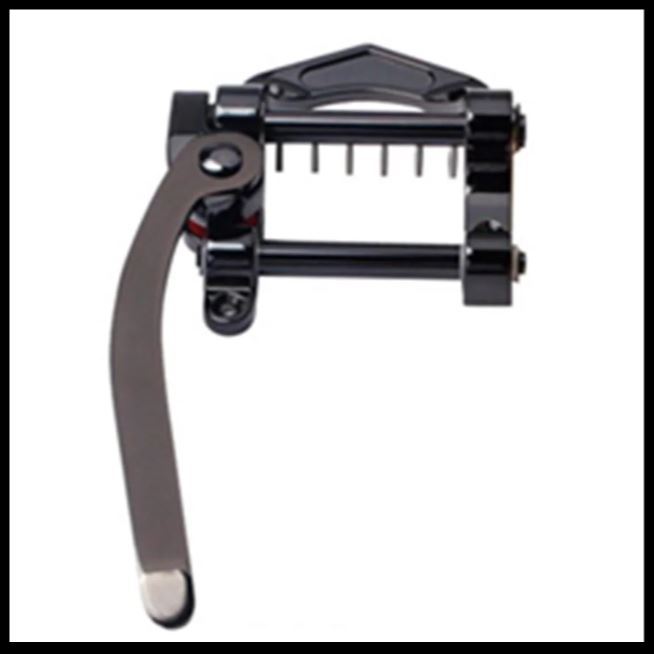 Bridge Tremolo Gitar Tailpiece Vibrato B500 Bigsby Black