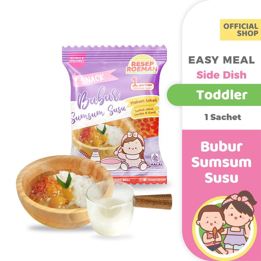 

RR Bubur Sumsum Susu / Makanan Sehat Anak Balita / Kids Healthy Homemade Frozen Food / No MSG