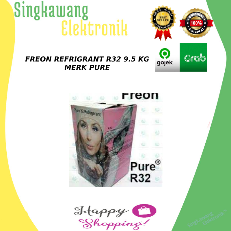 FREON REFRIGRANT R32 9.5 KG MERK PURE