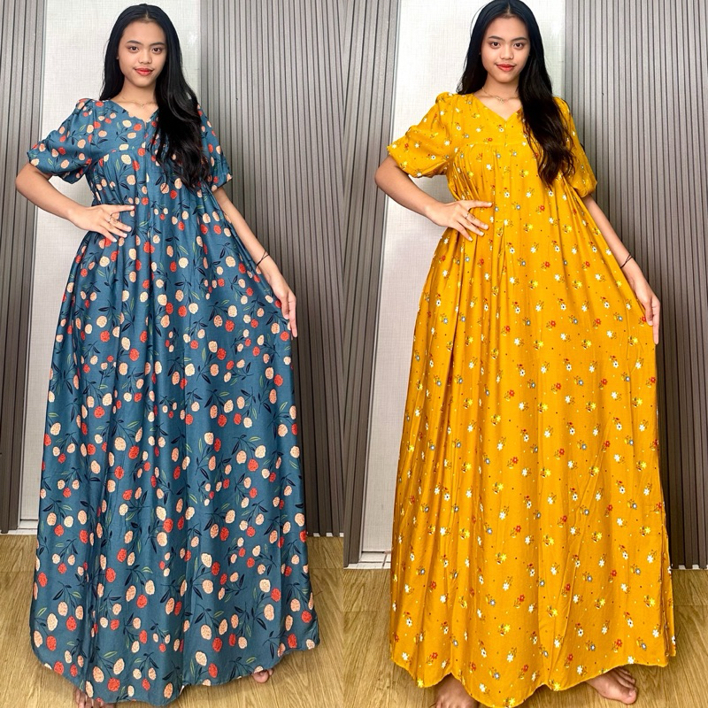 daster ANITA daster rayon daster busui lengan balon