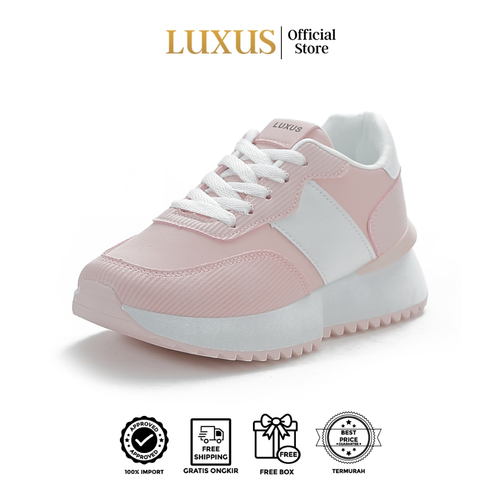 Luxus Tzuyu Sepatu Sneakers Wanita Casual Sport Shoes  - Lxag30