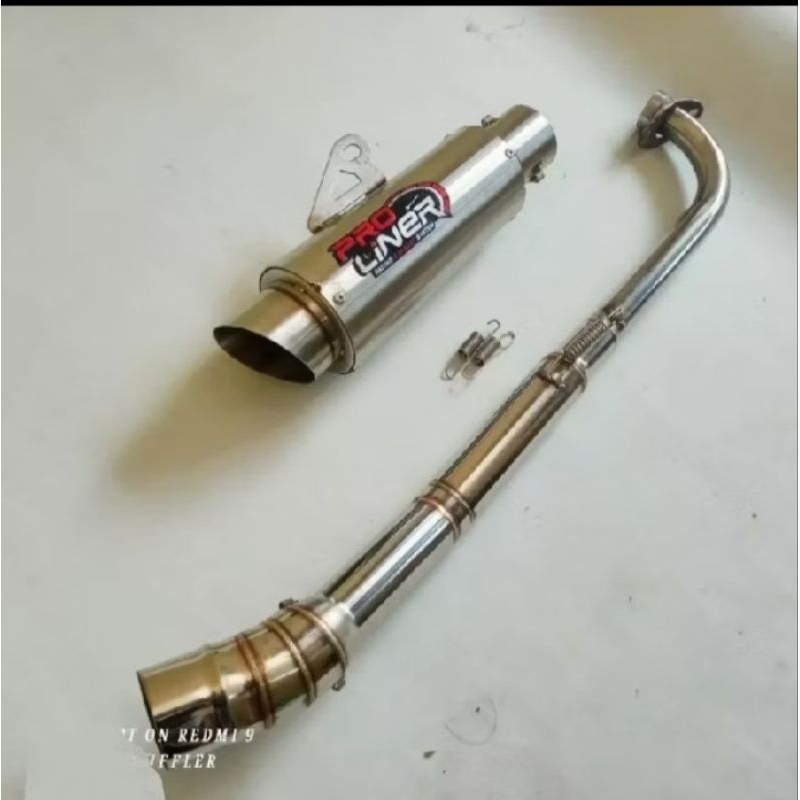 knalpot racing proliner buat motor supra x