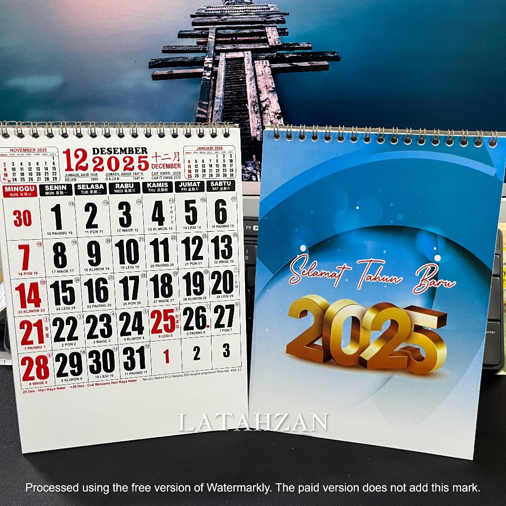 

KALENDER KERJA MEJA TAHUN 2025