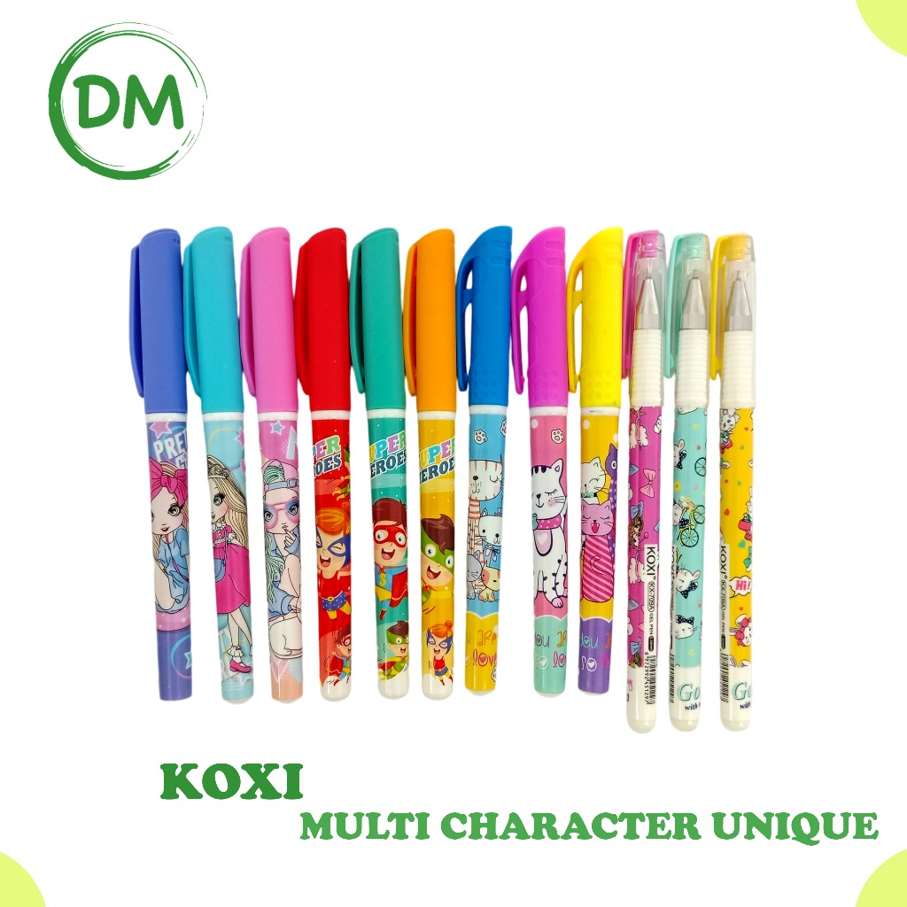 

KOXI GEL PEN MULTI CHARACTER UNIQUE 0.38MM