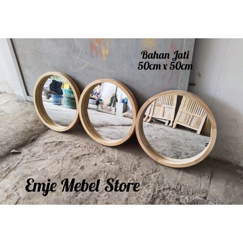 figura jati cermin dinding kaca hias kaca wastafel