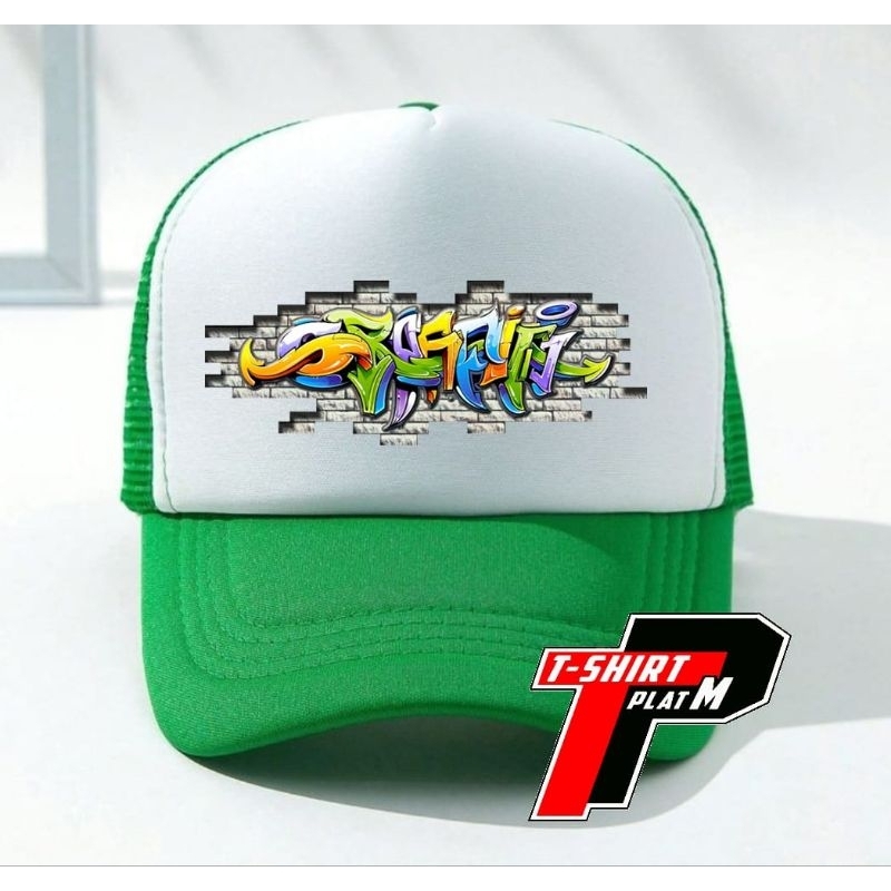 Hat / Cap / Graffiti Dinding Bisbol