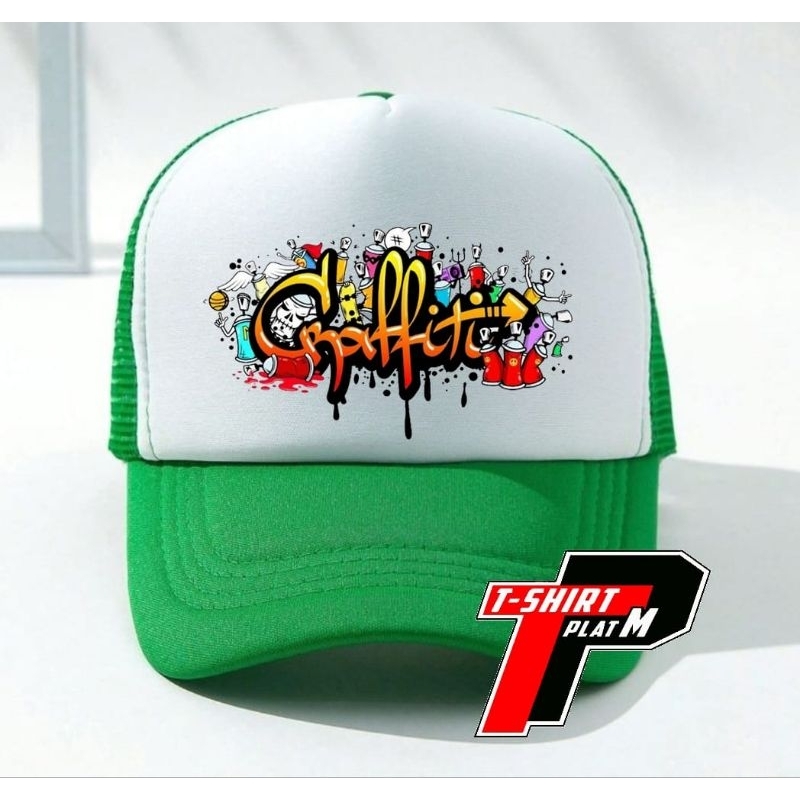 Hat / Cap / Graffiti Colour Bisbol